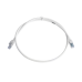 Patch Cord Z-MAX Cat6A S/FTP, CM/LS0H, 0.91 Metros (3 Pies), Color Blanco