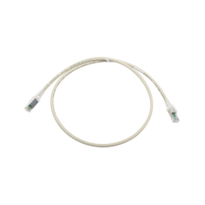 Patch Cord Z-MAX Cat6A S/FTP, CM/LS0H, 3ft, Color Gris, Versión Bulk (Sin Empaque Individual) Patch Cord Z-MAX Cat6A S/FTP, CM/LS0H, 3ft, Color Gris, Versión Bulk (Sin Empaque Individual)