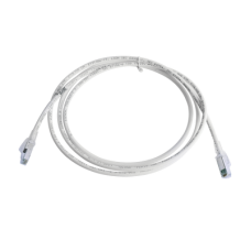Patch Cord Z-MAX Cat6A S/FTP, CM/LS0H, 2.13 Metros (7 Pies), Color Blanco Patch Cord Z-MAX Cat6A S/FTP, CM/LS0H, 2.13 Metros (7 Pies), Color Blanco