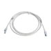 Patch Cord Z-MAX Cat6A S/FTP, CM/LS0H, 2.13 Metros (7 Pies), Color Blanco