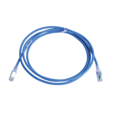 Patch Cord Z-MAX Cat6A S/FTP, CM/LS0H, 2.13 Metros (7 Pies), Color Azul, Versión Bulk (Sin Empaque Individual) Patch Cord Z-MAX Cat6A S/FTP, CM/LS0H, 2.13 Metros (7 Pies), Color Azul, Versión Bulk (Sin Empaque Individual)