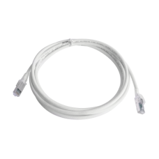 Patch Cord Z-MAX Cat6A S/FTP, CM/LS0H, 3.05 Metros (10 Pies), Color Blanco, Versión Bulk (Sin Empaque Individual) Patch Cord Z-MAX Cat6A S/FTP, CM/LS0H, 3.05 Metros (10 Pies), Color Blanco, Versión Bulk (Sin Empaque Individual)