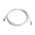 Patch Cord Z-MAX Cat6A S/FTP, CM/LS0H, 3.05 Metros (10 Pies), Color Blanco, Versión Bulk (Sin Empaque Individual)