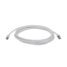 Patch Cord Z-MAX Cat6A S/FTP, CM/LS0H, 3.05 Metros (10 Pies), Color Blanco, Versión Bulk (Sin Empaque Individual)