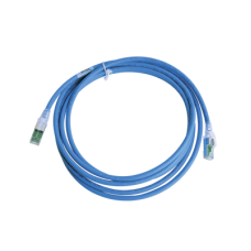 Patch Cord Z-MAX Cat6A S/FTP, CM/LS0H, 3.05 Metros (10 Pies), Color Azul, Versión Bulk (Sin Empaque Individual) Patch Cord Z-MAX Cat6A S/FTP, CM/LS0H, 3.05 Metros (10 Pies), Color Azul, Versión Bulk (Sin Empaque Individual)