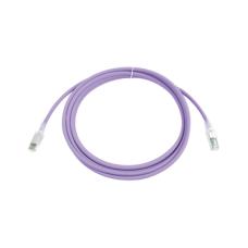 Patch Cord Z-MAX Cat6A S/FTP, CM/LS0H, 3.05 Metros (10 Pies), Color Violeta, Versión Bulk Patch Cord Z-MAX Cat6A S/FTP, CM/LS0H, 3.05 Metros (10 Pies), Color Violeta, Versión Bulk
