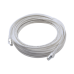 Patch Cord Z-MAX Cat6A S/FTP, CM/LS0H, 15.24 Metros (50 Pies), Color Blanco