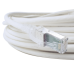 Patch Cord Z-MAX Cat6A S/FTP, CM/LS0H, 15.24 Metros (50 Pies), Color Blanco
