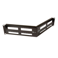 Patch Panel MAX Modular (vacío), de 48 Puertos, Angulado, 2UR