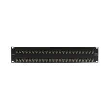 Patch Panel Ultramax. UTP, Precargado con Jacks Cat5e, 48 Puertos, Plano, 2U