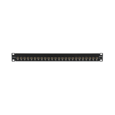 Patch Panel Ultramax. UTP, Precargado con Jacks Cat6A, 24 Puertos, Plano, 1U