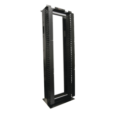 Rack de Aluminio System de 7ft x 19in, 45UR, Con organizadores verticales, conexión de tierra y accesorios de montaje Rack de Aluminio System de 7ft x 19in, 45UR, Con organizadores verticales, conexión de tierra y accesorios de montaje