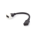 Adaptador HDMI con Pigtail Hembra-Hembra, Para Vídeo 720, 1080p, 4K UHD Compatible con Faceplates MAX Siemon de 2 Salidas, Color Blanco