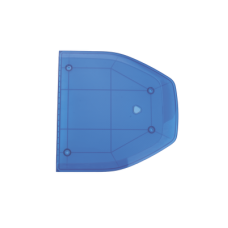 Domo lateral de reemplazo para barra de luces SP216 de la Marca SignalPro, Color Azul Domo lateral de reemplazo para barra de luces SP216 de la Marca SignalPro, Color Azul