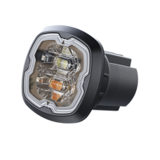 Estrobo Oculto, 6 LED, Claro, SAE Clase I, Empotrable, Lente Transparente