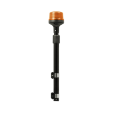 Luz Telescópica para Motocicletas, 8 LED, Ambar, SAE Clase I