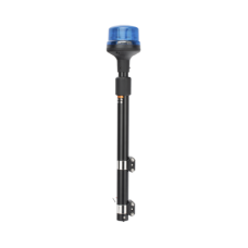 Luz Telescópica para Motocicletas, 8 LED, Azul, SAE Clase I