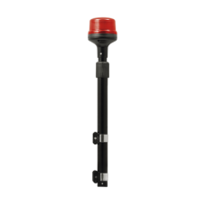 Luz Telescópica para Motocicletas, 8 LED, Roja, SAE Clase I