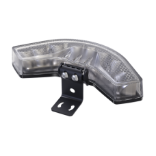 Luz Esquinera, 9 LED, ámbar, SAE Clase I, lente transparente Luz Esquinera, 9 LED, ámbar, SAE Clase I, lente transparente