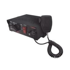 Sirena Vehicular de 100W de Potencia, Con Switch Giratorio de 6 posiciones y Micrófono Integrado de Uso Rudo