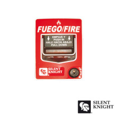 Estación Convencional de Jalón de Doble Acción, Restablecimiento con Cerradura. Estación Convencional de Jalón de Doble Acción, Restablecimiento con Cerradura.