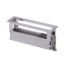 Caja Para Instalación en Escritorio para Voz, Datos o Contactos Eléctricos / Capacidad para 4 Módulos / Salida de Cables Posterior / Los Módulos se Adquieren Aparte / (KFC134/14CY)