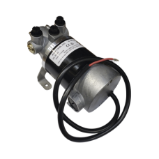 Bomba Hidráulica Reversible PUMP-2 / 12V DC / Flujo 0.8L (49 cu.in) por Minuto / Para Cilindros de 80 cc - 250 cc (4.9 - 15.2 cu.in) / Conexiones O-Ring Boss (ORB) / Incluye 3 Accesorios ORB-5 a 9/16 UNF / Compatible con SteadySteer