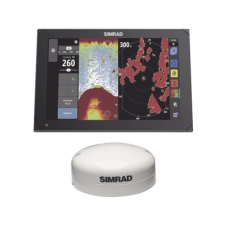 Kit de pantalla multifuncional NSX 3012 con antena de GPS externa y kit de instalación por NMEA 2000.