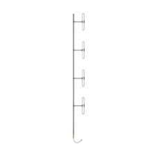 Antena Base Aérea de 4 Dipolos, 118-138 MHz, 8.5 dBd, Radiación Offset, 300 W, N Macho, Inclinación Opcional Antena Base Aérea de 4 Dipolos, 118-138 MHz, 8.5 dBd, Radiación Offset, 300 W, N Macho, Inclinación Opcional