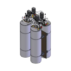 Combinador SINCLAIR, 4 Canales, 148-174 MHz, Cav. de 7