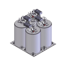 Combinador SINCLAIR, 4 Canales, 430-470 MHz, Montaje en Rack 19