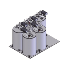 Combinador SINCLAIR, 6 Canales, 430-470 MHz, Montaje en Rack 19
