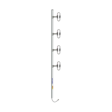 Antena Base 4 Dipolos, 370-460 MHz, 8.5 dBd, 90 MHz Ancho de Banda, OFFSET, 200 W, N Macho, Inclinación Opcional Antena Base 4 Dipolos, 370-460 MHz, 8.5 dBd, 90 MHz Ancho de Banda, OFFSET, 200 W, N Macho, Inclinación Opcional