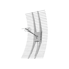 Antena Direccional Parabólica de Rejilla, 435-455 MHz, 15 dBd de Ganancia, 20 MHz de Ancho de Banda, 250 Watt, N Macho.