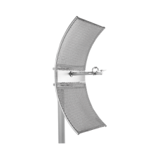 Antena Direccional Parabólica de Rejilla, 890-965 MHz, 15 dBd de Ganancia, 75 Watt, N Macho.