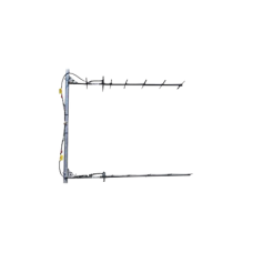 Antena Yagi Doble Direccional de 7 elementos, 403-430 MHz, 12.5 dB, 27 MHz, 250 Watt, N Hembra. Antena Yagi Doble Direccional de 7 elementos, 403-430 MHz, 12.5 dB, 27 MHz, 250 Watt, N Hembra.