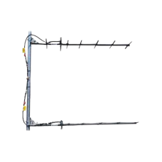 Antena Yagi Doble Direcional de 7 elementos, 403-430 MHz, 12.5 dB, 27 MHz, 250 Watt, N Macho. Antena Yagi Doble Direcional de 7 elementos, 403-430 MHz, 12.5 dB, 27 MHz, 250 Watt, N Macho.