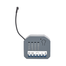 (ZWAVE) Micro modulo On/Off , para 1 circuito, doble control