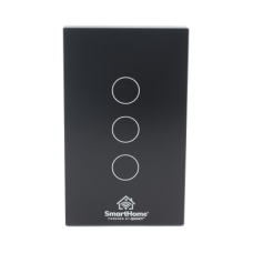 (Wifi) Apagador switch inalámbrico WIFI, control de 3 regresos de carga, 110V