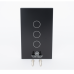 (Wifi) Apagador switch inalámbrico WIFI, control de 3 regresos de carga, 110V