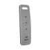 Control remoto 5 canales para motores de persiana Somfy con señal inalámbrica, instrucciones: sube, baja y detener, con posición favorita programada.