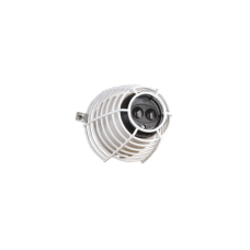 Jaula de acero FIRERAY Damage Stopper® para protección de detectores de haz óptico. Dimensiones 6.61 in (168 mm) altura x 6.61 in (168 mm) ancho x 5.78 in (147 mm) profundidad