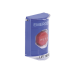 Botón Multipropósito, Color Azul, De Superficie, Con Tapa De Policarbonato, Con Bocina Pre Alarma, Para Interior, Llave Para Restablecer, Texto De Emergencia, Ingles