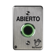 Interruptor IR NoTouch® de Acero Inoxidable, De un solo grupo, ABIERTO
