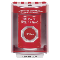 Botón Multipropósito, Salida De Emergencia, Girar Para Reset, Bocina Integrada, Español, Cubierta De Policarbonato, 2 Relevadores NO/NC, Interior/Exterior Botón Multipropósito, Salida De Emergencia, Girar Para Reset, Bocina Integrada, Español, Cubierta De Policarbonato, 2 Relevadores NO/NC, Interior/Exterior