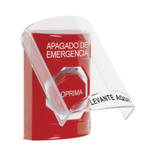 Botón Multipropósito, Apagado De Emergencia, Llave Para Reset, Bocina Integrada, Español, Tapa De Policarbonato, 2 Relevadores NO/NC, Interior