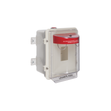 Protector Universal para Estación Manual, Fabricado en Policarbonato Súper Fuerte Para Uso en Exterior Protector Universal para Estación Manual, Fabricado en Policarbonato Súper Fuerte Para Uso en Exterior