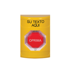 Botón de Texto Personalizado en Español, Girar para restablecer Botón de Texto Personalizado en Español, Girar para restablecer