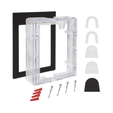 Espaciador de conducto transparente con juntas, para la serie Stopper II®Espaciador de conducto transparente con juntas, para la serie Stopper II®
