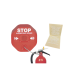 Alarma Theft Stopper® Para Prevenir Robo y Mal Uso De Extintores De Incendio